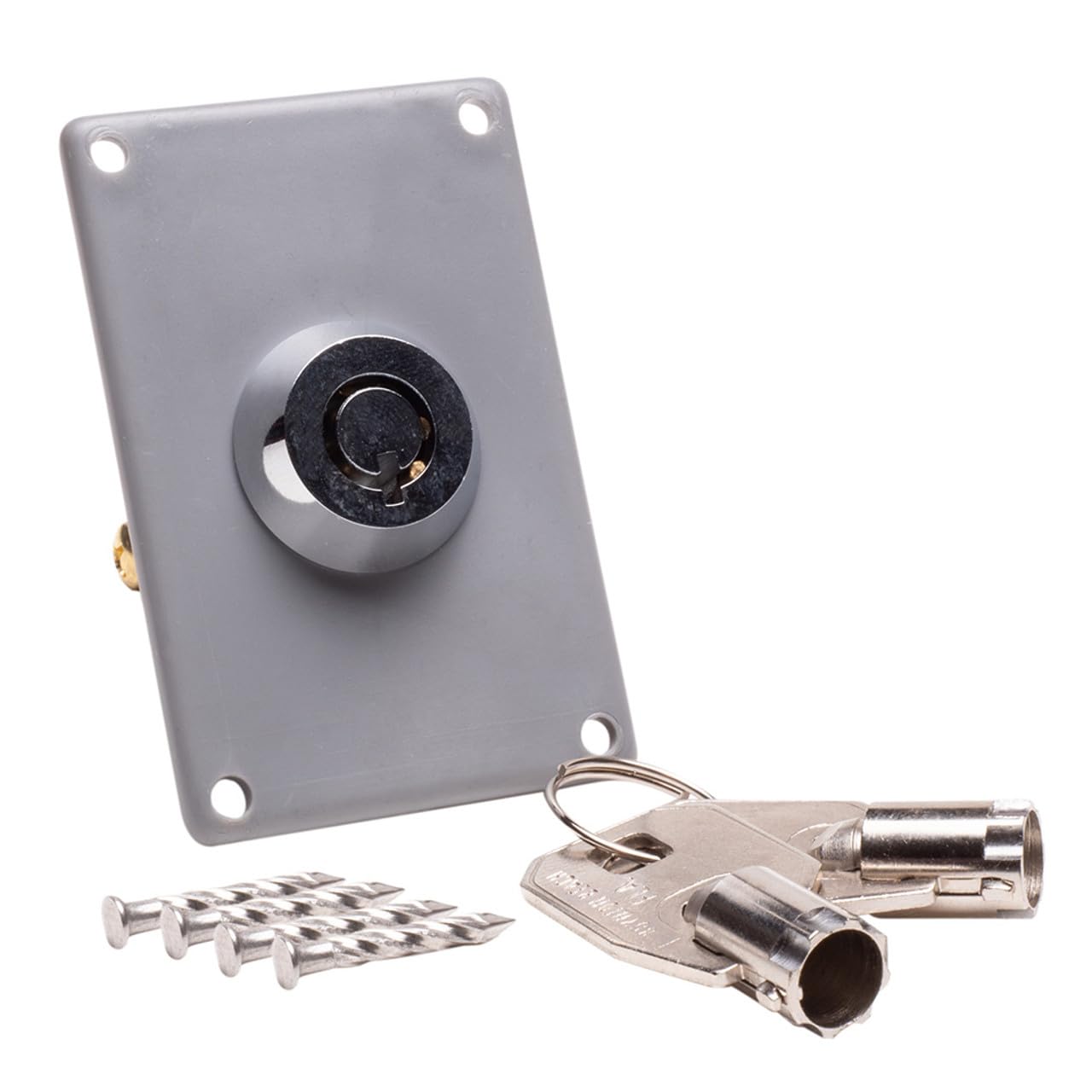IL garage 専用 Amazon.com: Garage Door Universal Metal Key Switch Cylinder